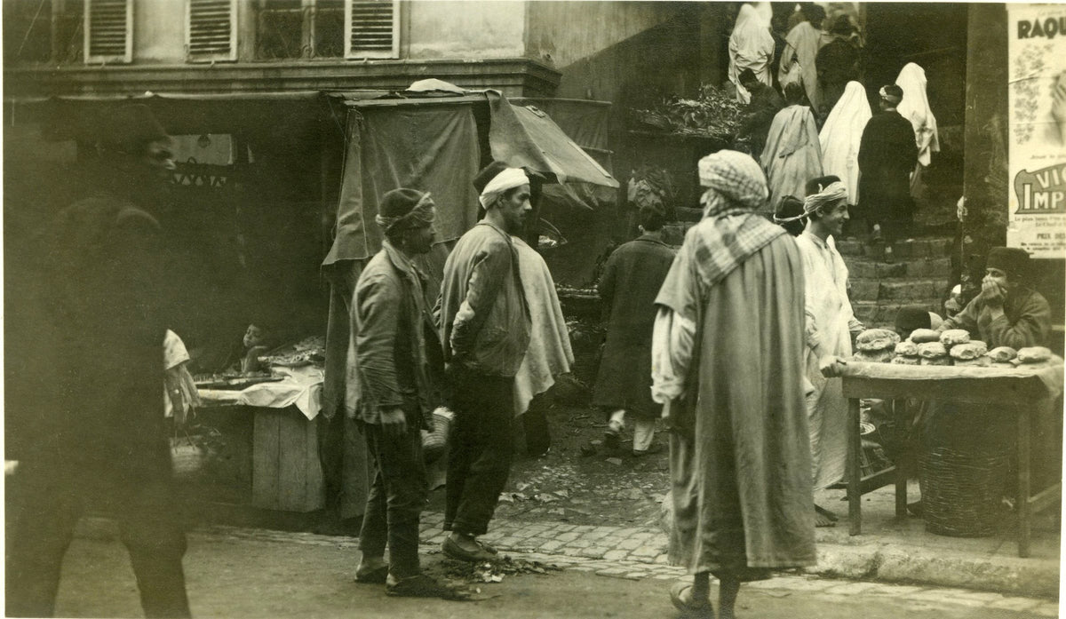 Une rue de la Casbah d’Alger autrefois
